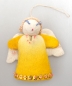 Авторская игрушка "Ангел" Шерсть, войлок Ручная работа помощью иглы или мыльного раствора инфо 13839f.